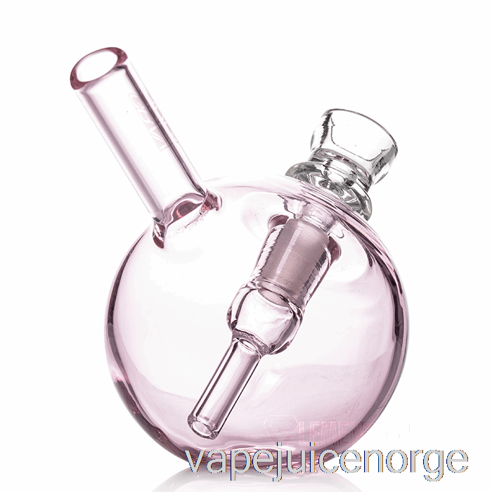 Vape Juice Grav Sfærisk Lomme Bubbler Rosa